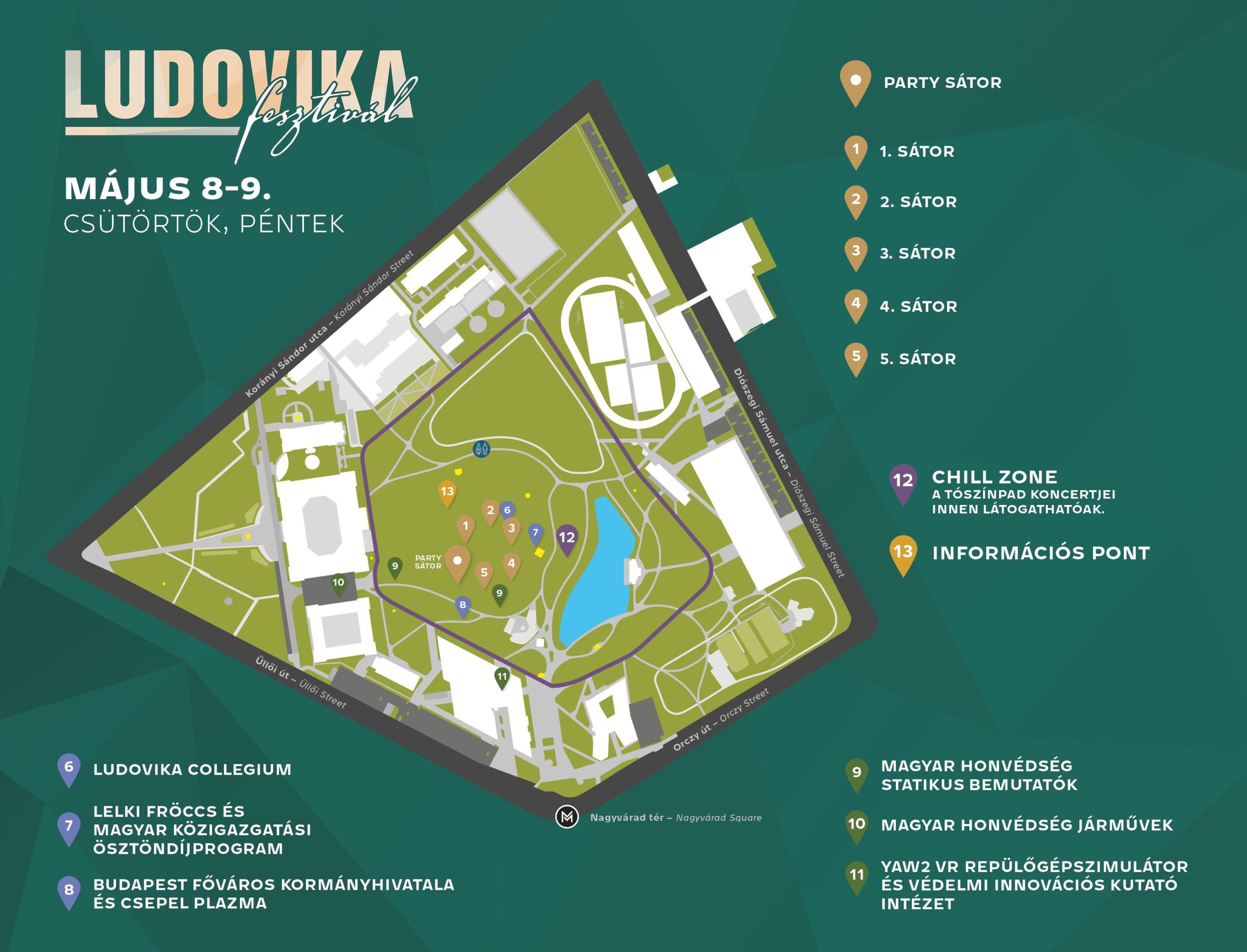 Ludovika Szabadegyetem részletes programok - 2025