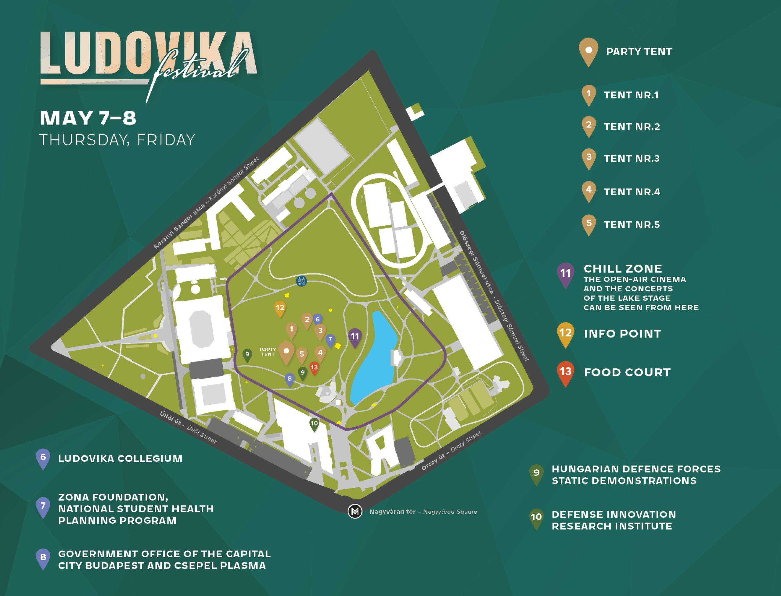Ludovika Free University detailed programmes - 2026