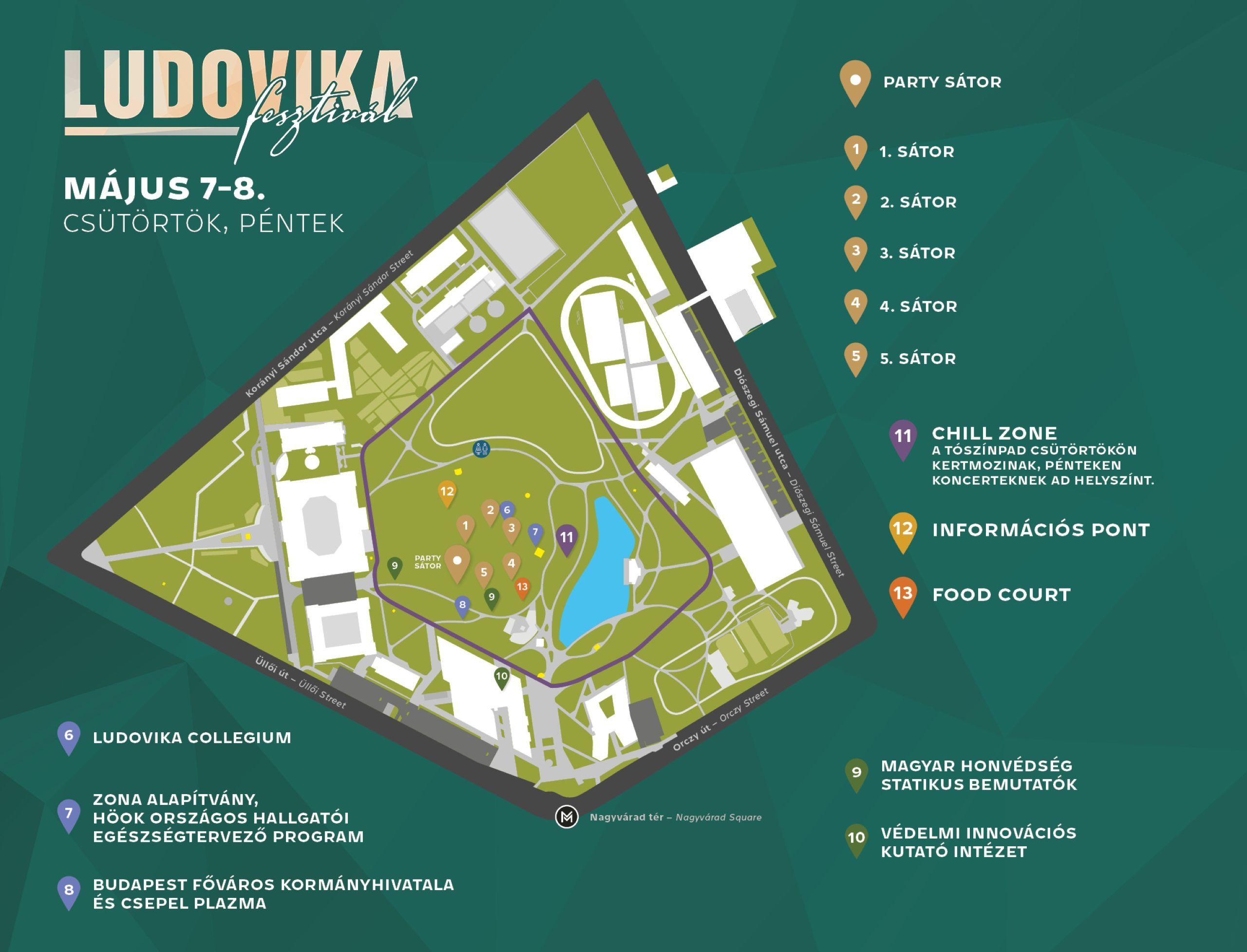 Ludovika Szabadegyetem részletes programok - 2026